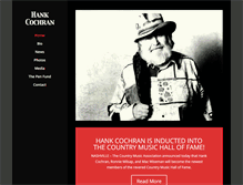 Tablet Screenshot of hankcochran.com
